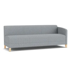 Social Left Arm Sofa in Premium Upholstery