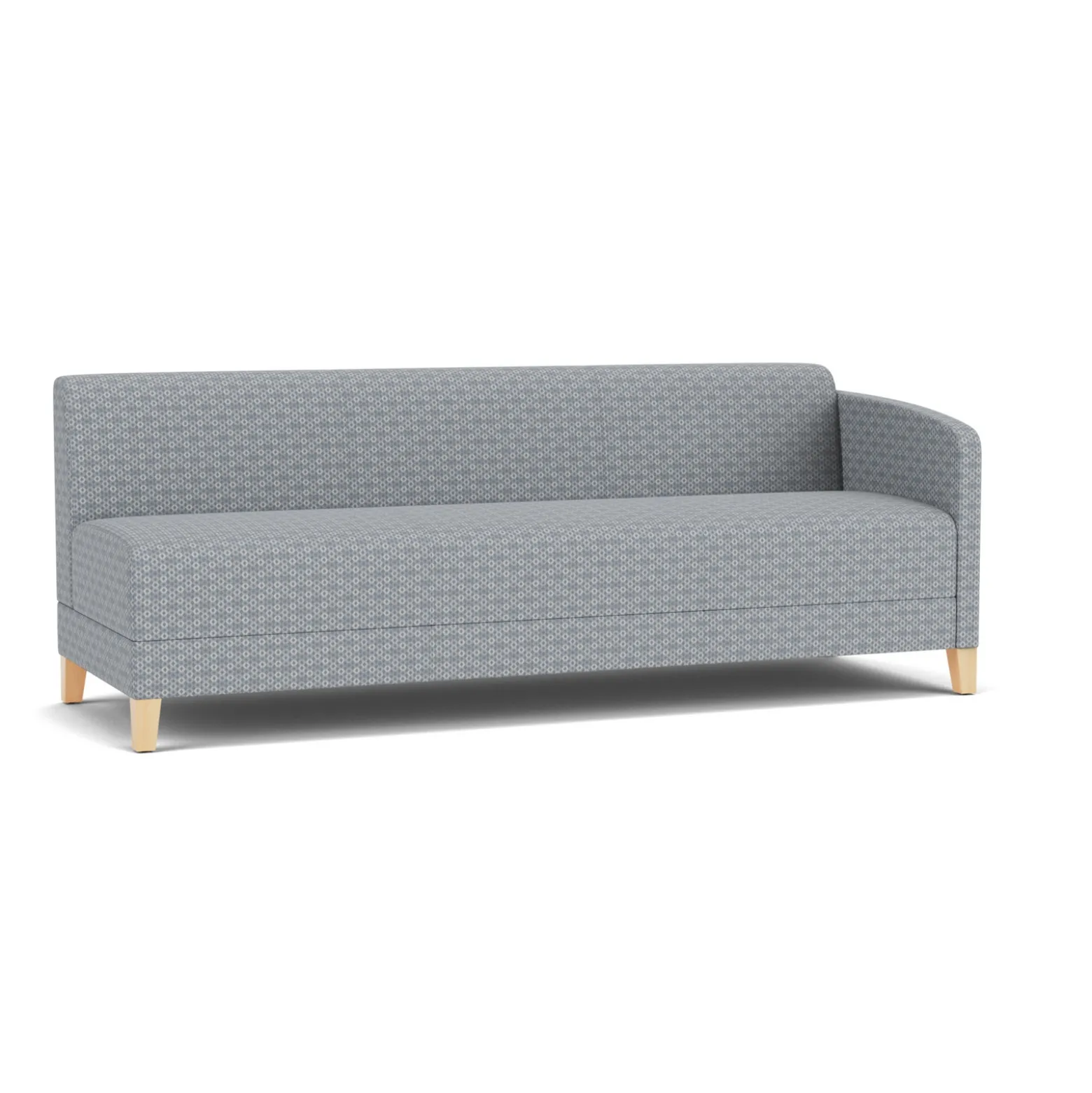 Social Left Arm Sofa in Premium Upholstery