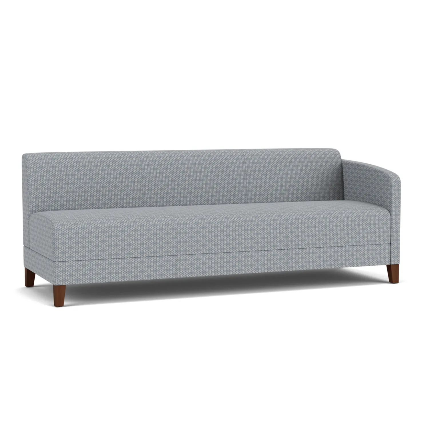 Social Left Arm Sofa in Premium Upholstery