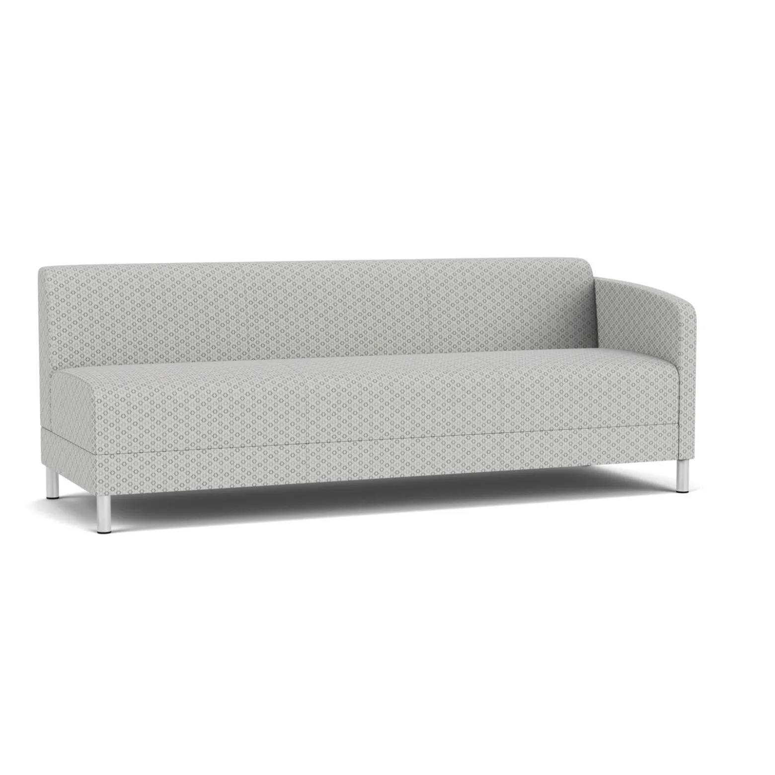 Social Left Arm Sofa in Premium Upholstery