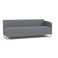Social Left Arm Sofa in Premium Upholstery