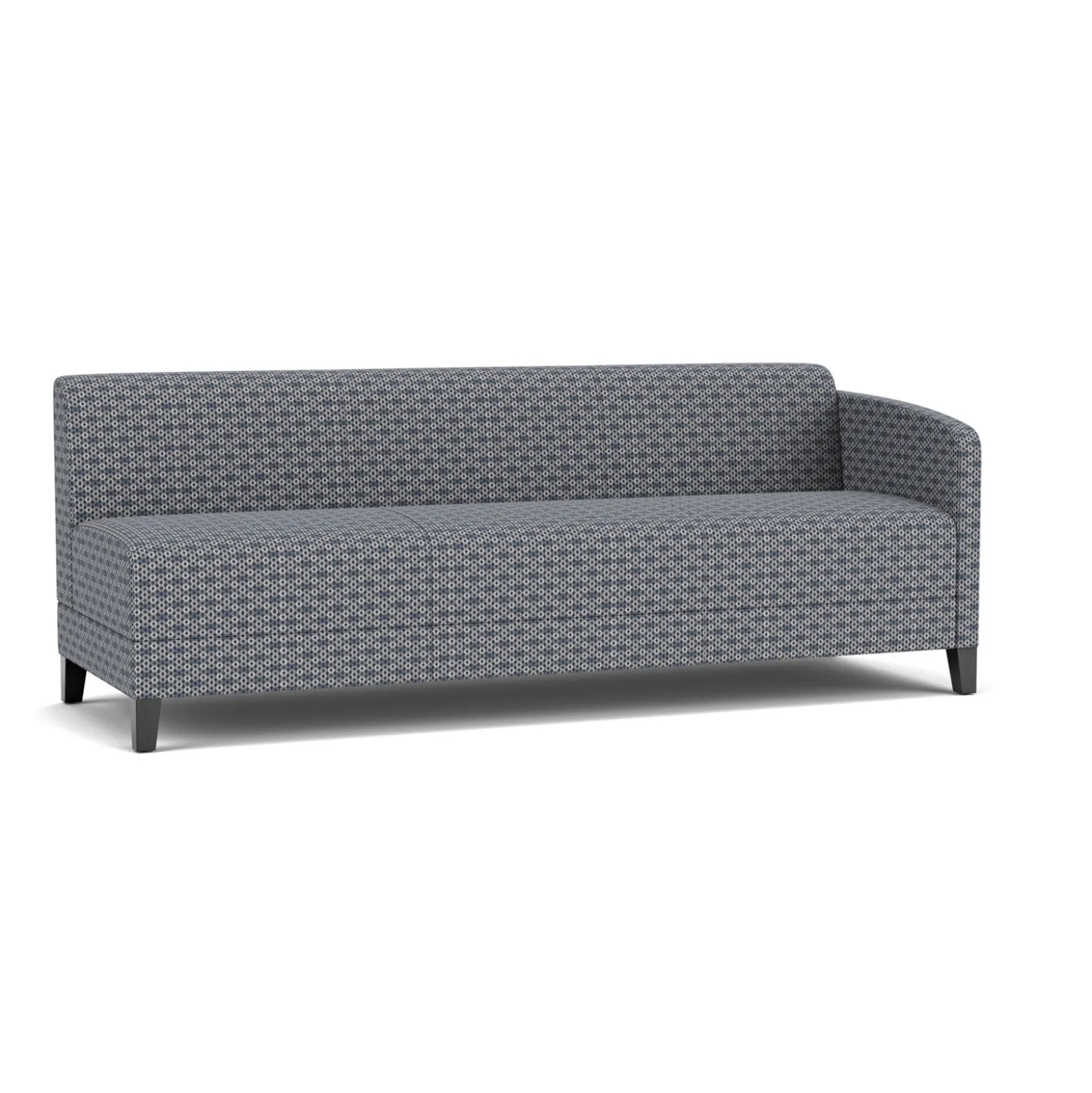 Social Left Arm Sofa in Premium Upholstery