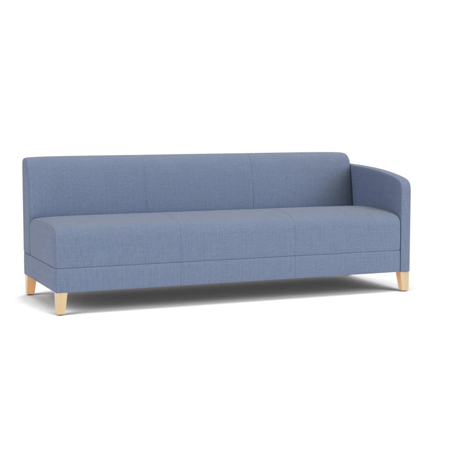 Social Left Arm Sofa in Premium Upholstery