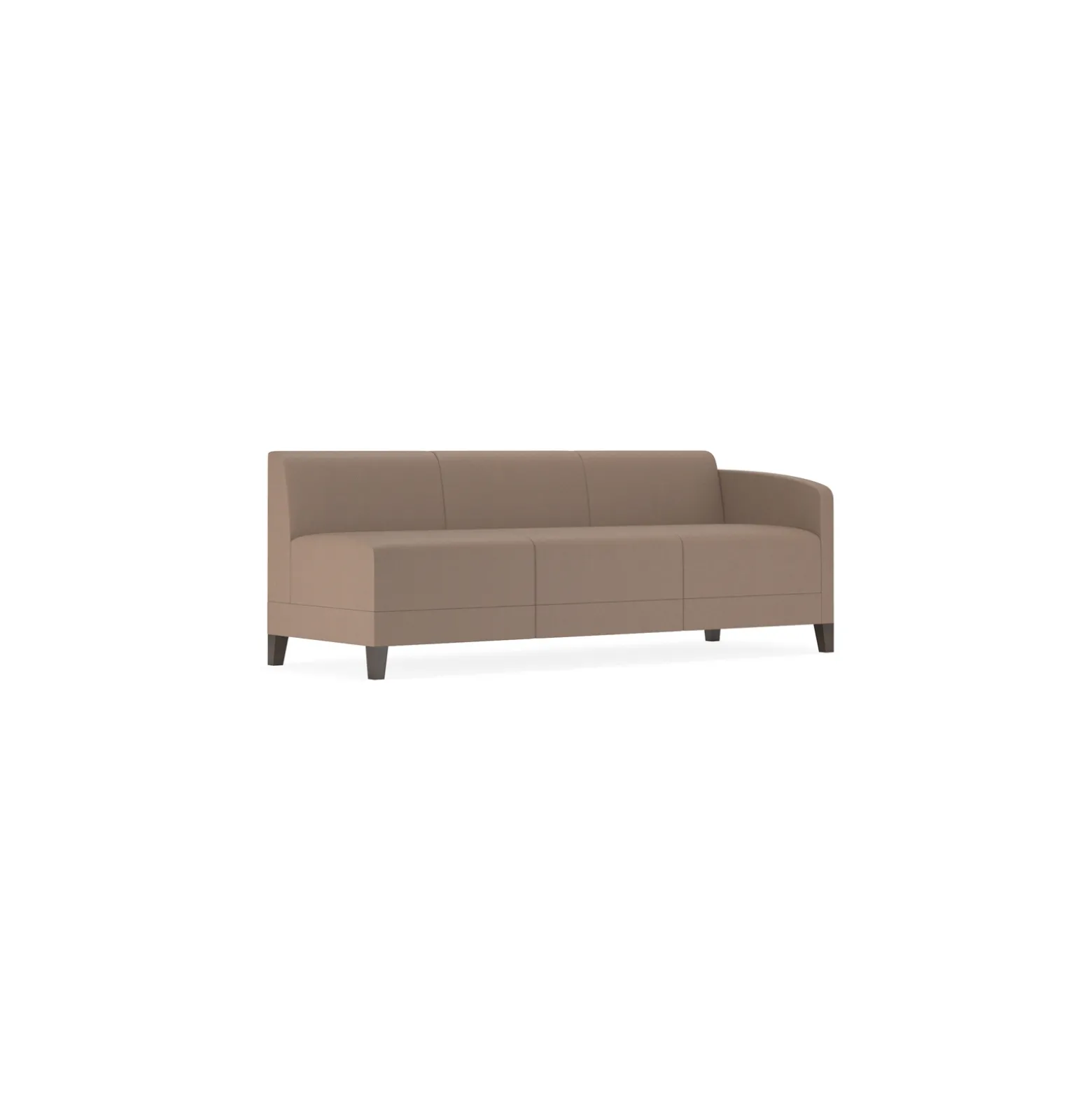Social Left Arm Sofa in Standard Upholstery