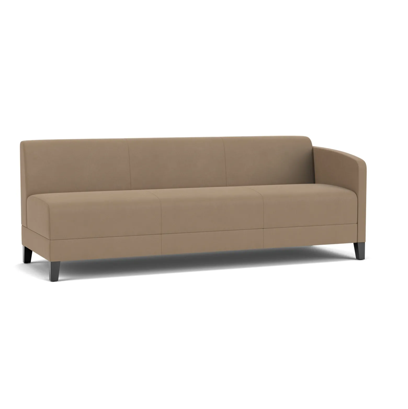 Social Left Arm Sofa in Standard Upholstery