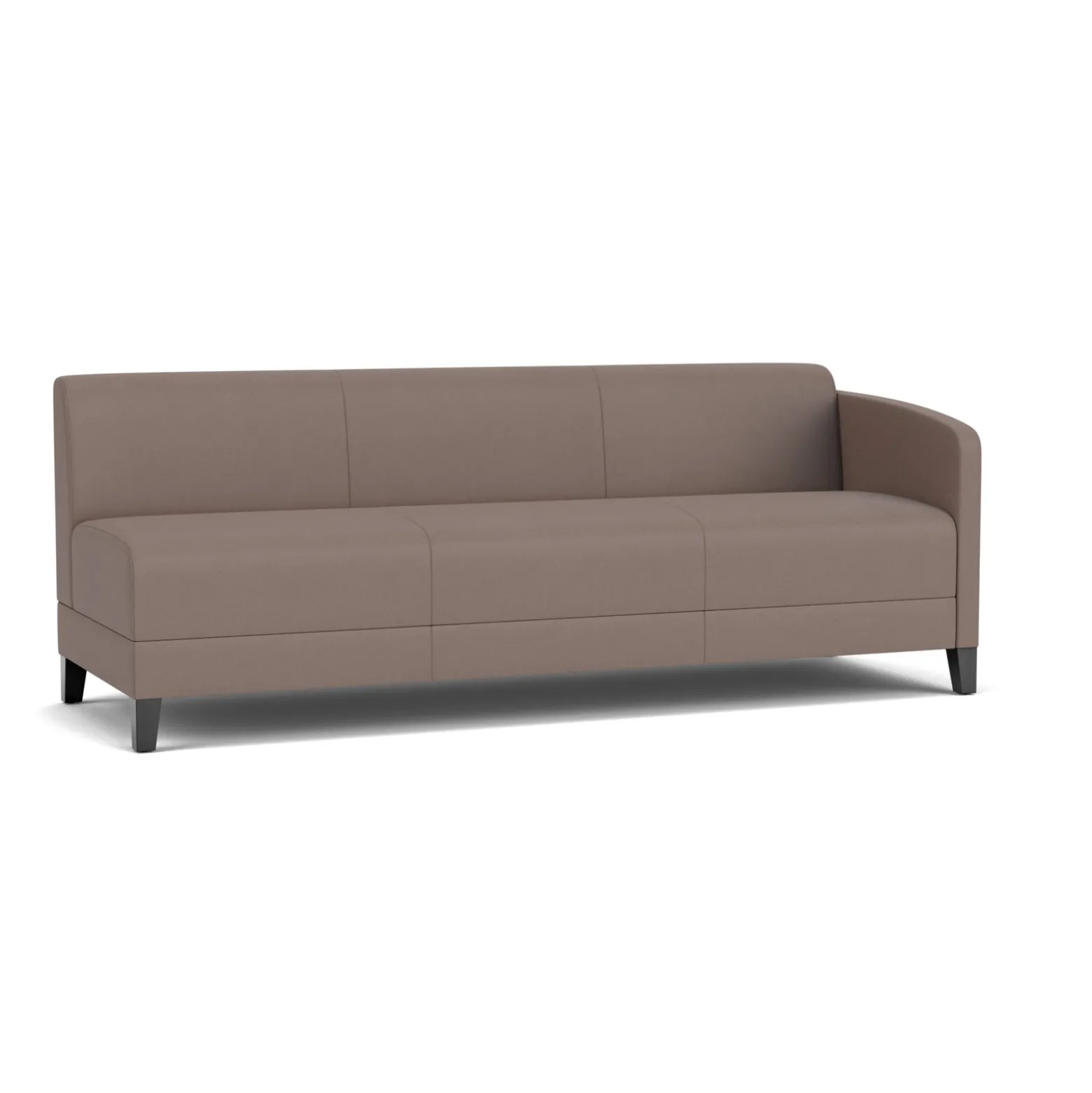 Social Left Arm Sofa in Standard Upholstery