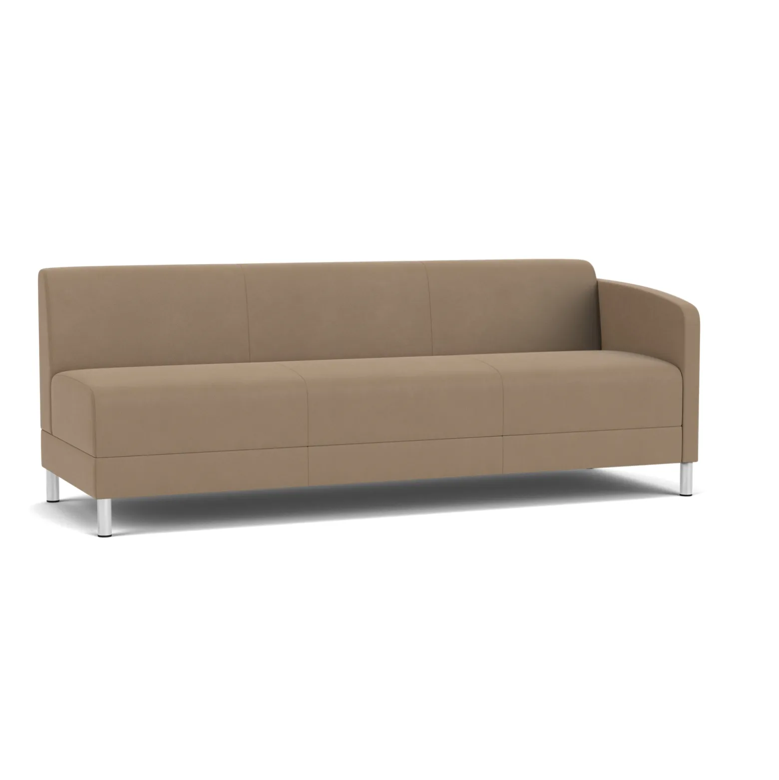 Social Left Arm Sofa in Standard Upholstery