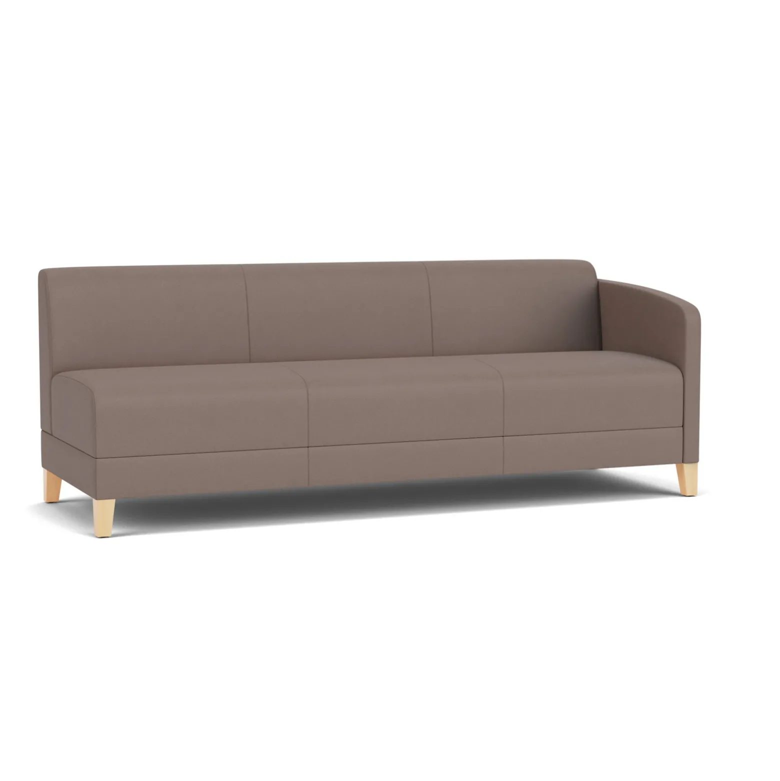 Social Left Arm Sofa in Standard Upholstery