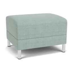 Social One Seat Bench in Premium Upholstery