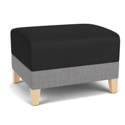 Social One Seat Bench in Premium Upholstery
