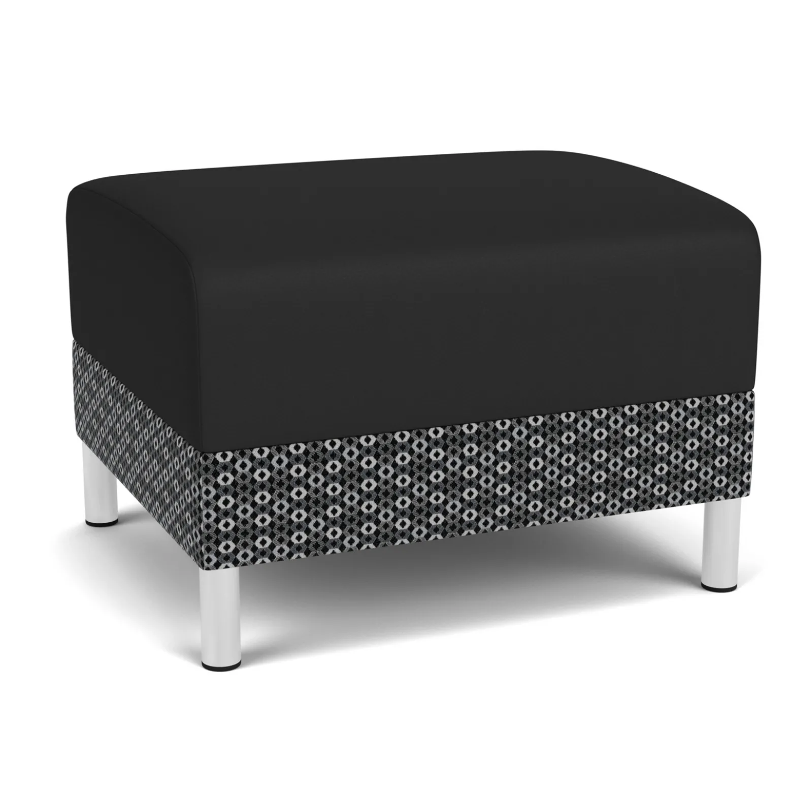 Social One Seat Bench in Premium Upholstery