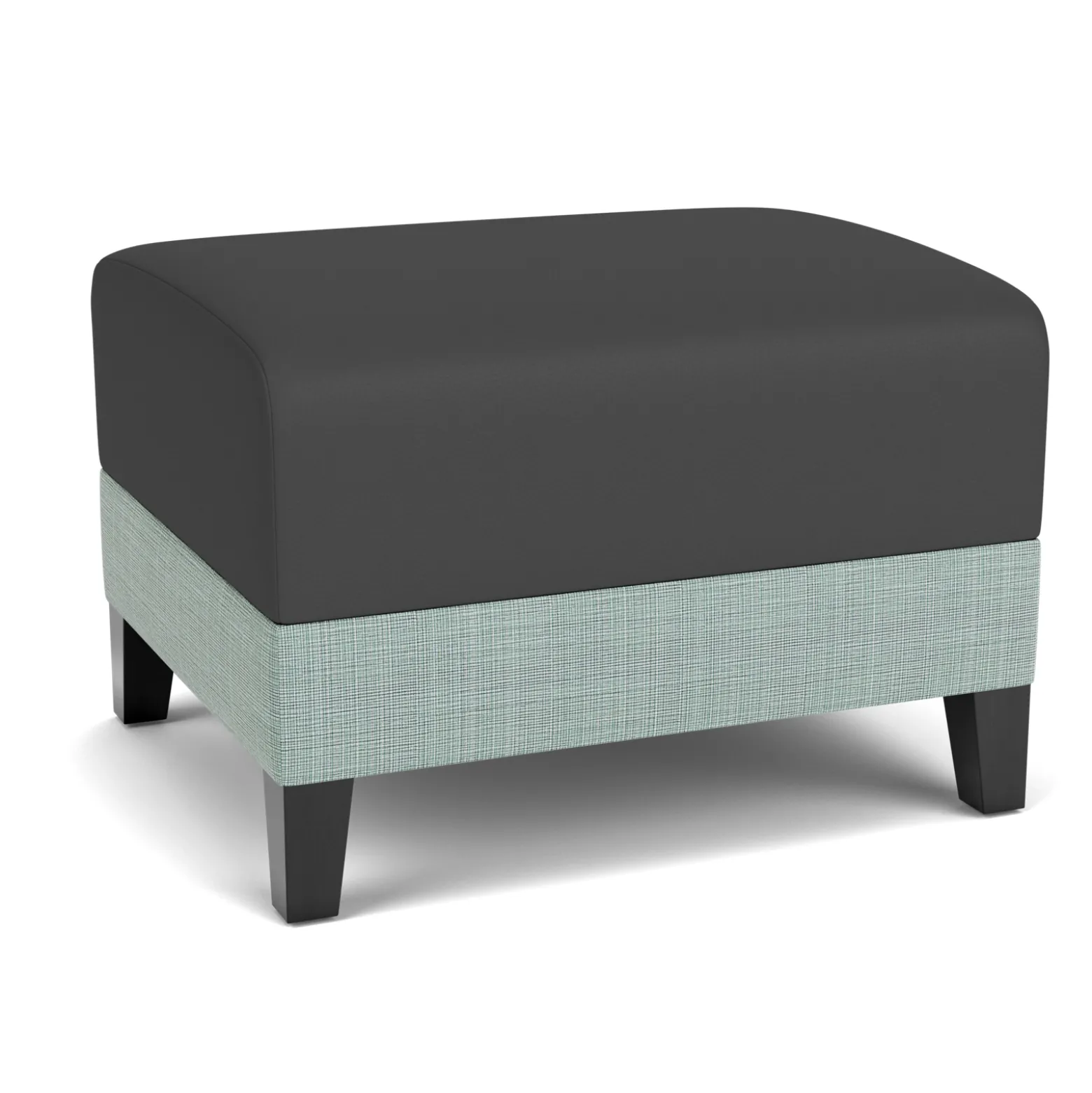 Social One Seat Bench in Premium Upholstery