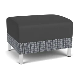 Social One Seat Bench in Premium Upholstery