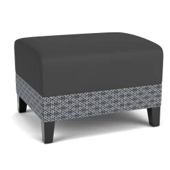 Social One Seat Bench in Premium Upholstery