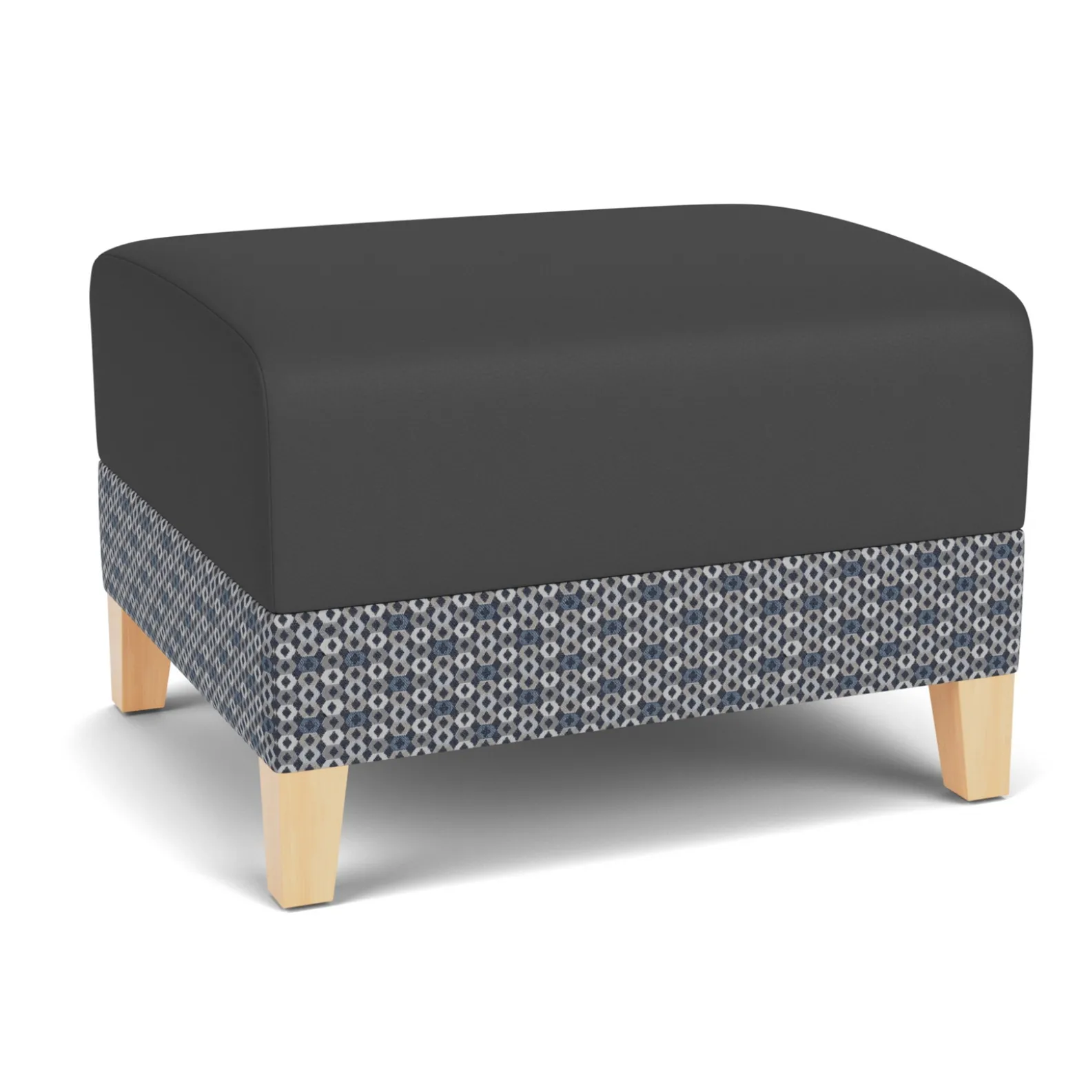Social One Seat Bench in Premium Upholstery