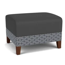 Social One Seat Bench in Premium Upholstery