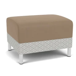 Social One Seat Bench in Premium Upholstery