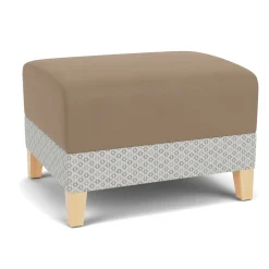 Social One Seat Bench in Premium Upholstery