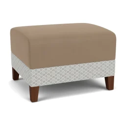 Social One Seat Bench in Premium Upholstery