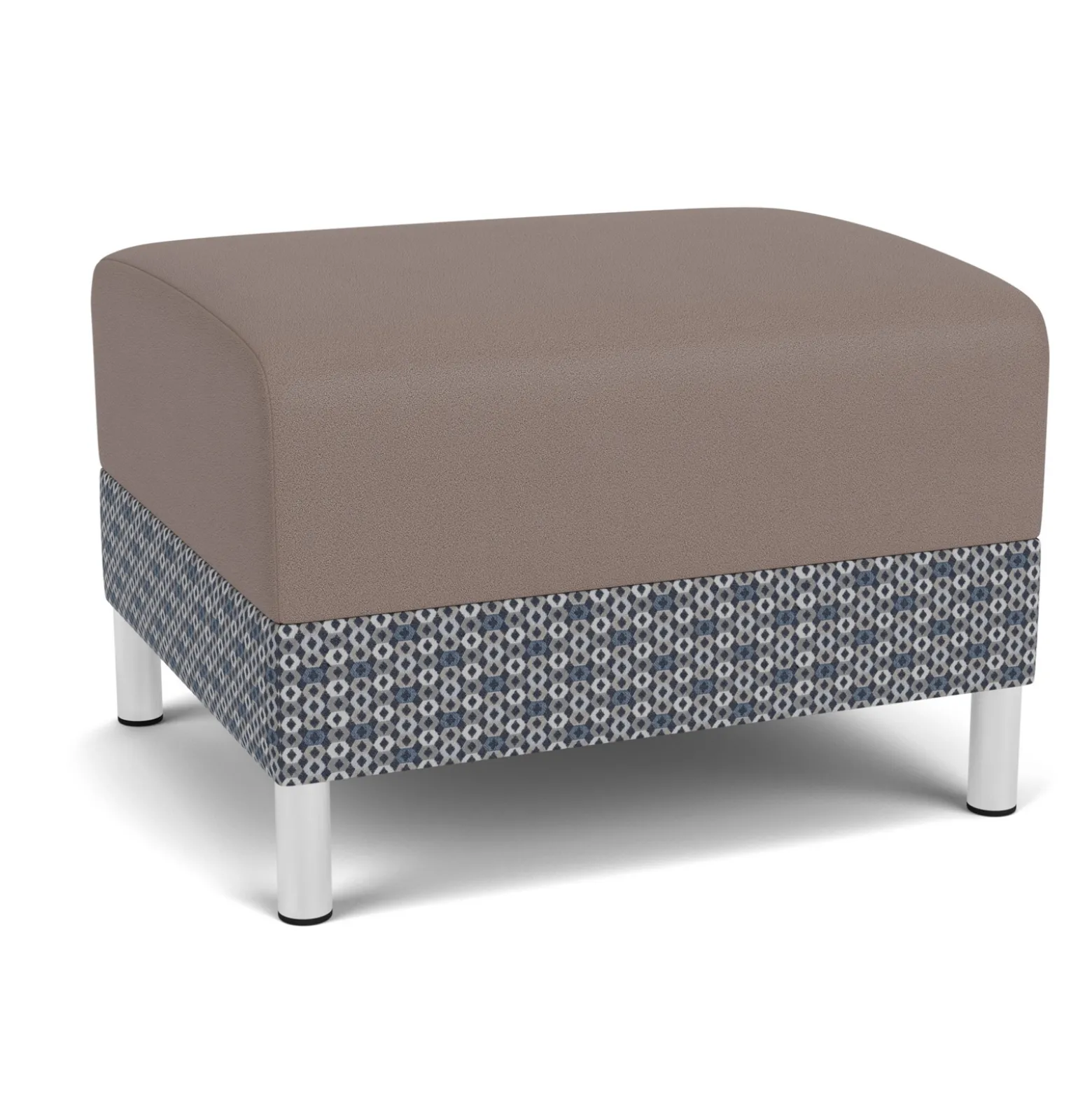 Social One Seat Bench in Premium Upholstery