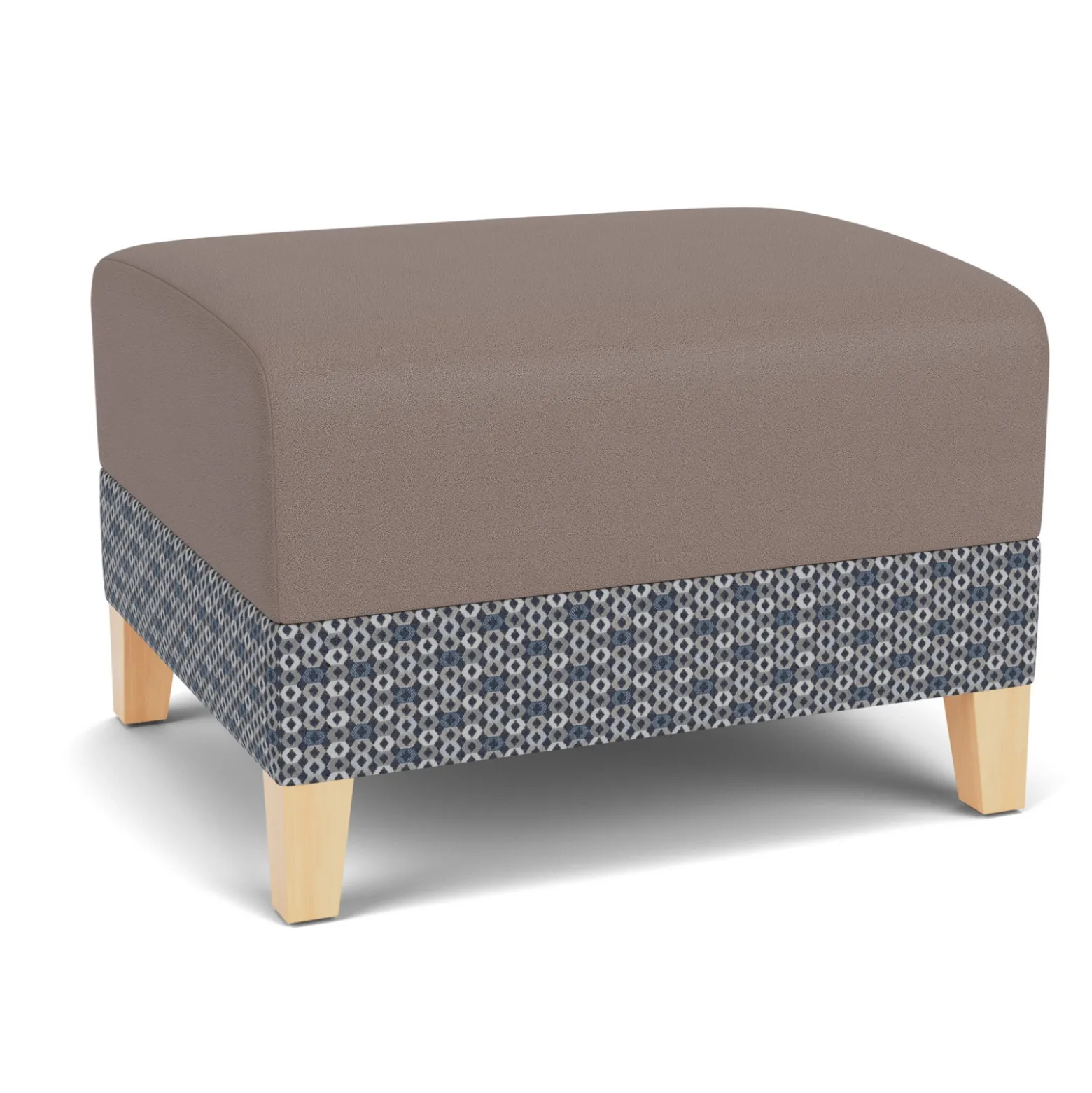 Social One Seat Bench in Premium Upholstery