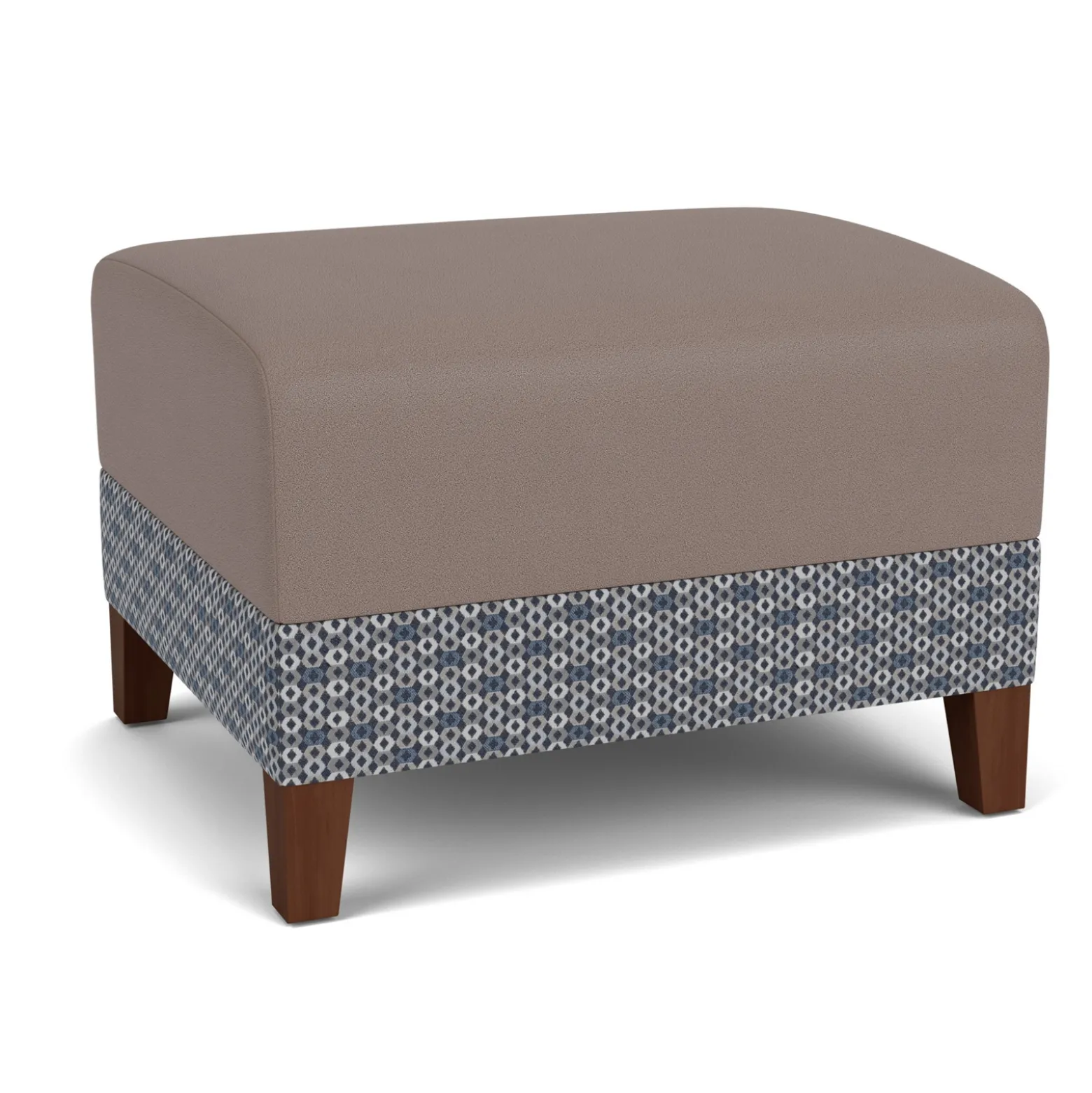 Social One Seat Bench in Premium Upholstery