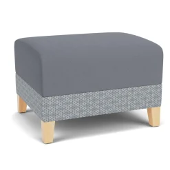 Social One Seat Bench in Premium Upholstery
