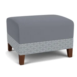 Social One Seat Bench in Premium Upholstery