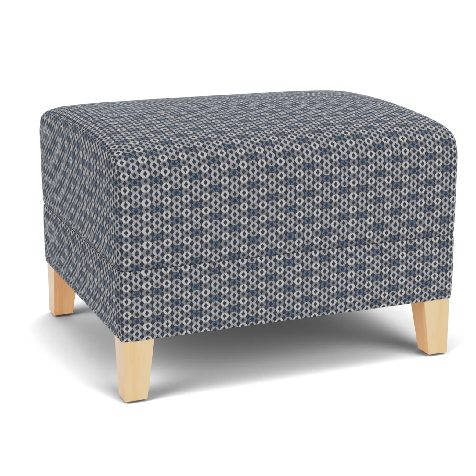 Social One Seat Bench in Premium Upholstery
