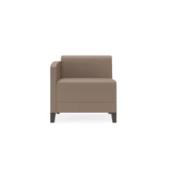 Social Right Arm Guest Chair in Standard Upholstery