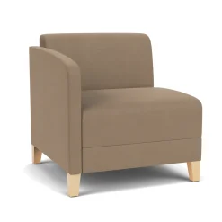 Social Right Arm Guest Chair in Standard Upholstery