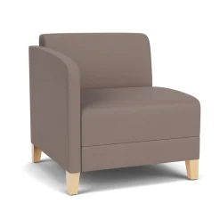 Social Right Arm Guest Chair in Standard Upholstery