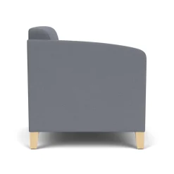 Social Right Arm Guest Chair in Standard Upholstery