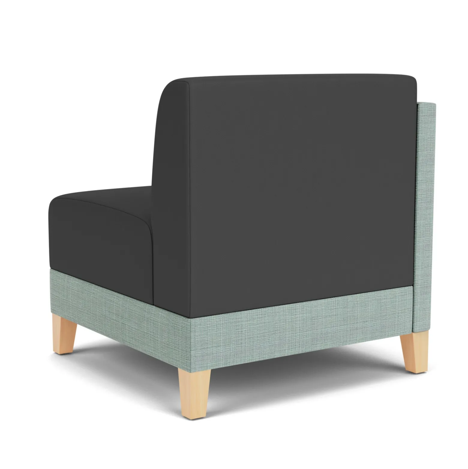 Social Right Arm Guest Chair in Premium Upholstery