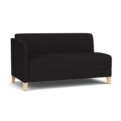 Social Right Arm Loveseat in Standard Upholstery