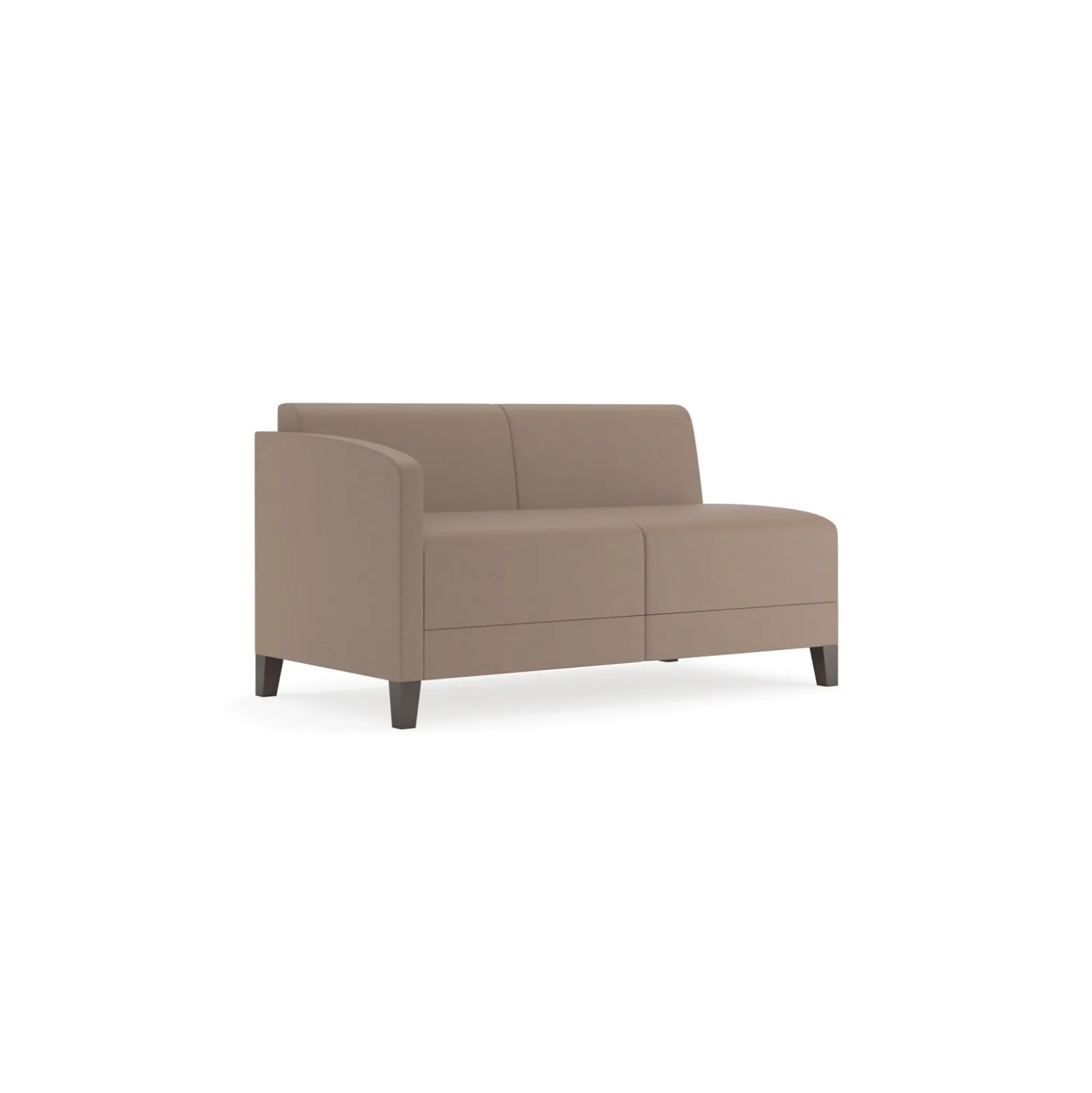 Social Right Arm Loveseat in Standard Upholstery