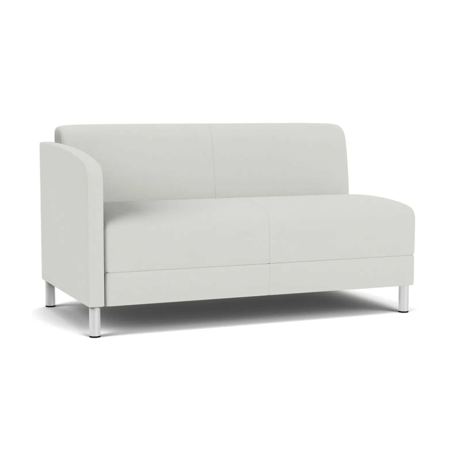 Social Right Arm Loveseat in Standard Upholstery