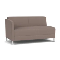 Social Right Arm Loveseat in Standard Upholstery