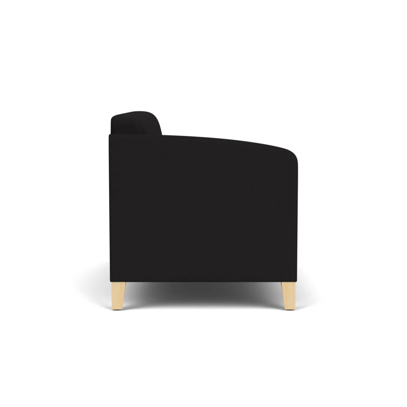 Social Right Arm Loveseat in Standard Upholstery