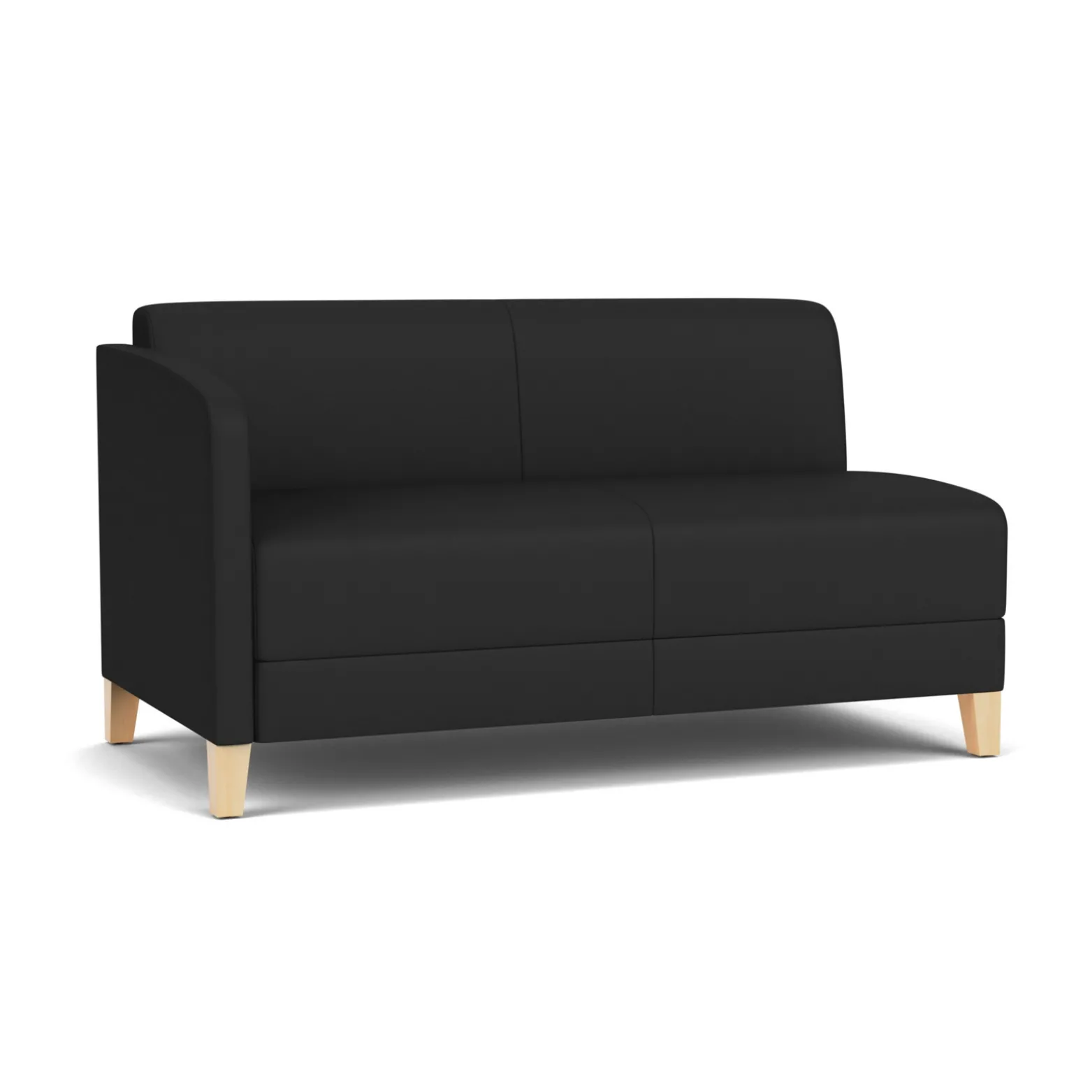 Social Right Arm Loveseat in Standard Upholstery