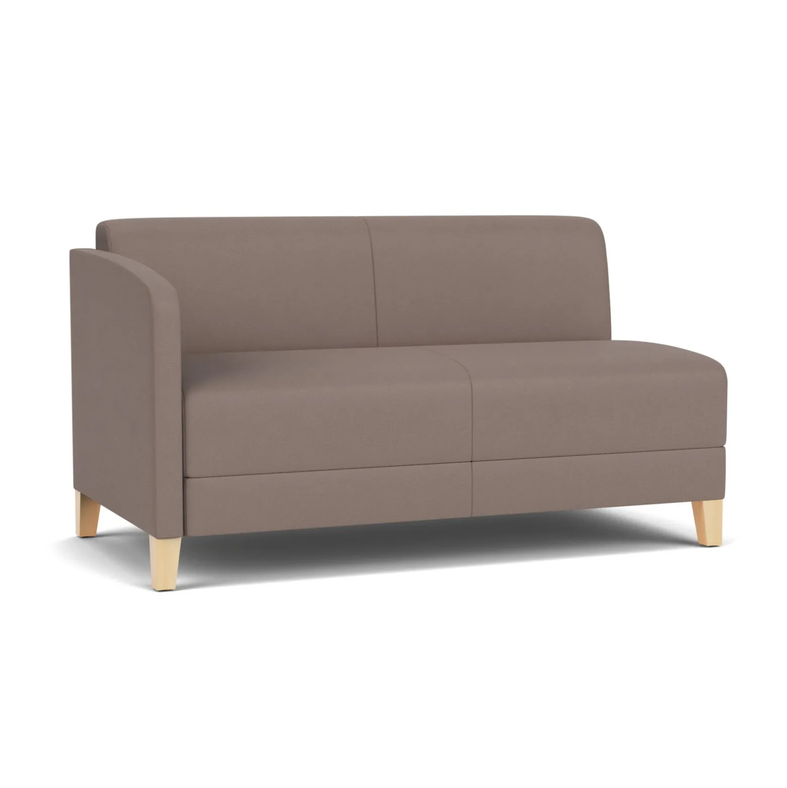 Social Right Arm Loveseat in Standard Upholstery