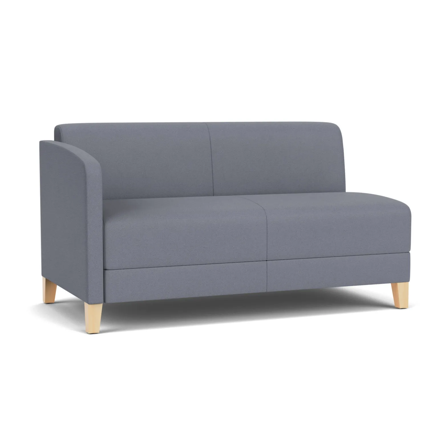 Social Right Arm Loveseat in Standard Upholstery