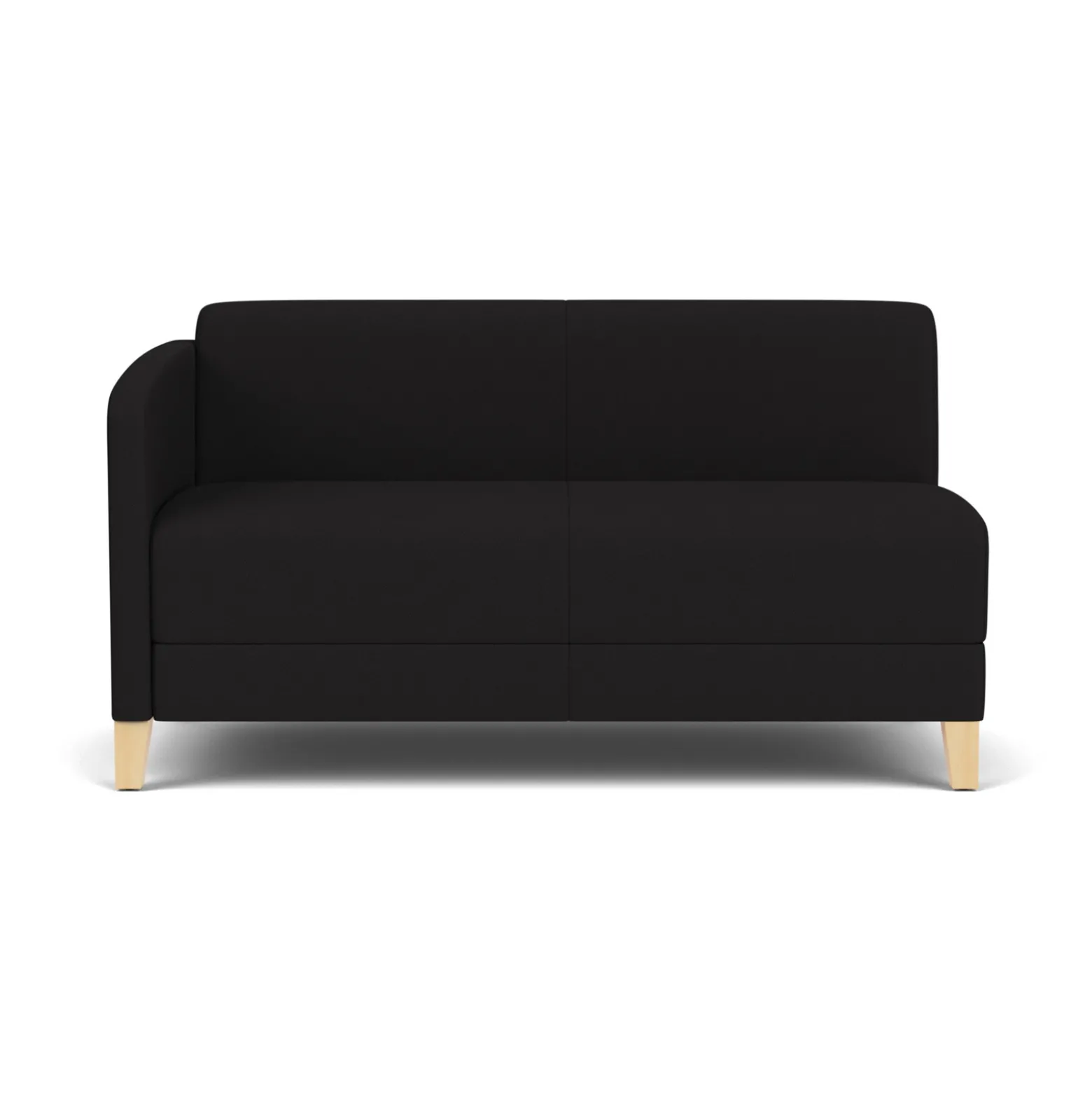 Social Right Arm Loveseat in Standard Upholstery