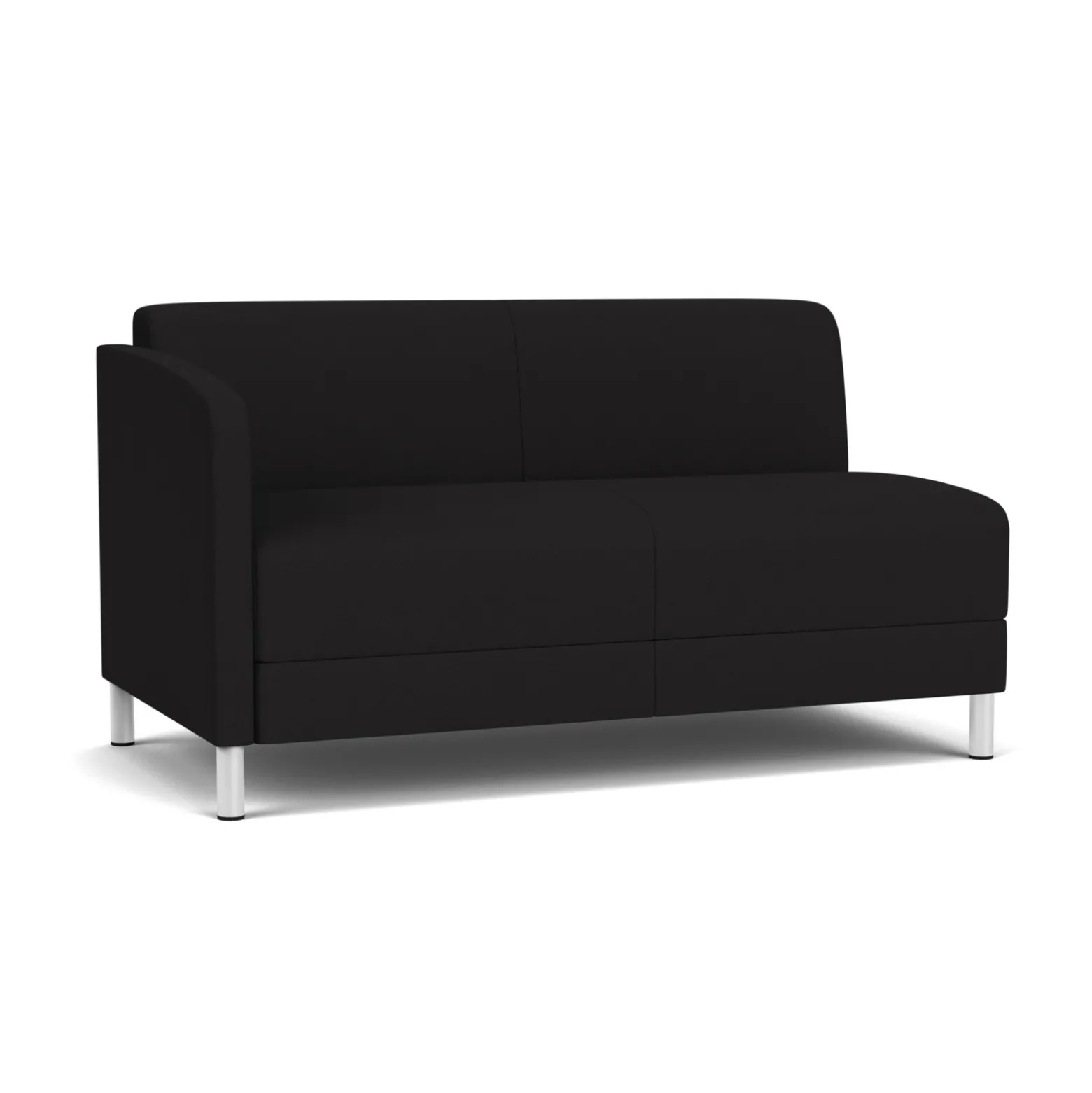Social Right Arm Loveseat in Standard Upholstery