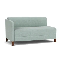 Social Right Arm Loveseat in Premium Upholstery