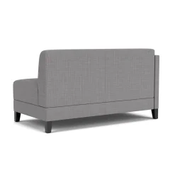 Social Right Arm Loveseat in Premium Upholstery
