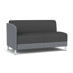 Social Right Arm Loveseat in Premium Upholstery