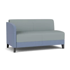 Social Right Arm Loveseat in Premium Upholstery
