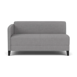 Social Right Arm Loveseat in Premium Upholstery