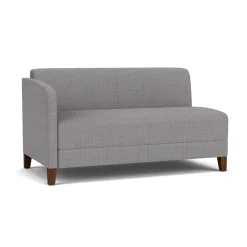 Social Right Arm Loveseat in Premium Upholstery